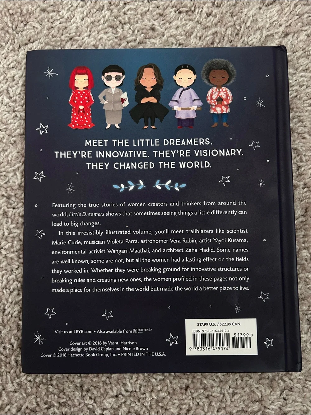 Little Dreamers: Visionary Women Around the World hardcover children’s book